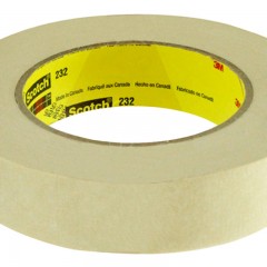 3M 汽车喷涂无痕纸胶带 遮蔽带 美纹胶 耐高温121°C  232