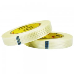 3M 透明纤维胶带 汽车固定捆绑胶带 玻璃条纹纤维冰箱胶带 8915