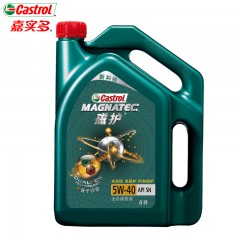 嘉实多 磁护 全合成机油 SN  5W-40 4L+引擎洁霸
