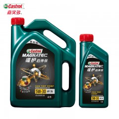 嘉实多 磁护启停保全合成机油润滑油SN5W-30 4L+1L