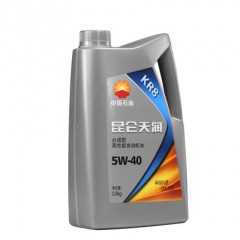 中国石油 昆仑润滑油 昆仑天润合成型高性能发动机油 KR8 5W-40 3.5Kg