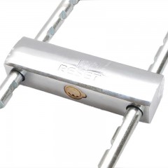 锐赛特 玻璃门锁超B级锁芯抗液压剪双门U型锁插锁  RST-142