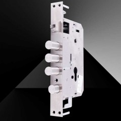 名高  防盗门锁体国标304不锈钢多功能锁体单活双活双快带反 6068