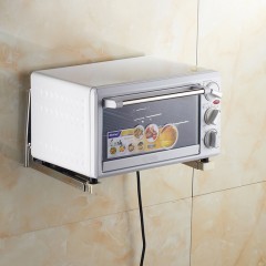 菲尔特 厨用微波炉支架 强悍承重加厚不锈钢耐磨牢固壁挂式托架