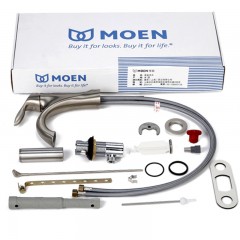 摩恩 复古卫生间洗脸盆面盆冷热卫浴单把单孔台盆脸盆水龙头 6400BN