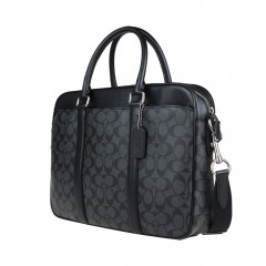 COACH/蔻驰 男包 logo印花手提斜挎包 F54803