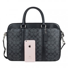 COACH/蔻驰 男包 logo印花手提斜挎包 F54803