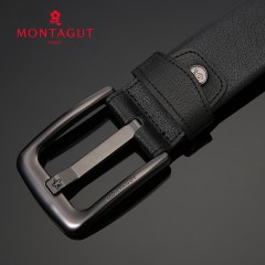 梦特娇 男士休闲针扣皮带韩版时尚青年商务裤带腰带皮带潮10051A