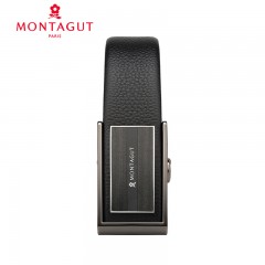 梦特娇 皮带男士商务自动扣真皮正装腰带休闲牛皮青年裤带