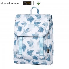 Mr.ace Homme 新款双肩包女韩版潮中学生书包15寸大容量电脑背包男
