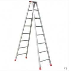 国产 梯子家用折叠梯人字梯铝合金伸缩装修爬楼梯 加厚2.5米铝合金梯子