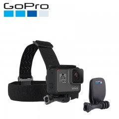 GoPro 头带+QuickClip可调节hero 5/6运动摄像机相机配件原装头 GOPRO