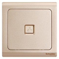 施耐德 电气开关插座 电脑插座 网络网线 墙壁弱电面板 轻逸格调金