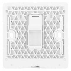 施耐德 电气开关插座 电脑插座 网络网线 墙壁弱电面板 绎尚镜瓷白