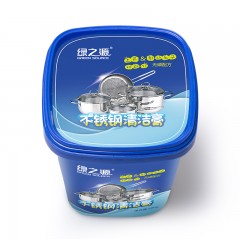 绿之源 不锈钢清洁去污膏500g锅具厨房油烟机不锈钢清洁清洁剂多