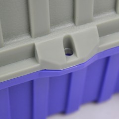 老A 三层折叠 17寸/19.5寸 塑料 工具箱 多功能 五金家用 LA109517