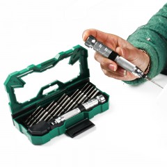 老A 合金钢手柄精密螺丝刀组套 S2钢套装 LA613130