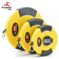 飞鹿 20米/30米/50米 玻璃纤维卷尺 皮尺 拉尺 盒尺 进口尺带