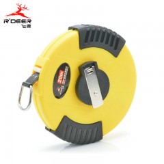 飞鹿 20米/30米/50米 玻璃纤维卷尺 皮尺 拉尺 盒尺 进口尺带