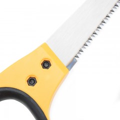 飞鹿 D型柄手锯 SK5钢三面磨齿野营锯/木工锯/手板锯/园林锯 GT-108