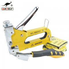 Wately/威特力 三用手动打钉枪 单手钉枪 广告钉枪 包装 装修 制箱钉枪 WTL-DDQ3012