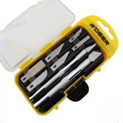 飞鹿 8件套组合雕刻刀 组合雕刀 礼品雕刻工具 刻字刀 RT-M108
