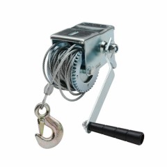 Wynn's/威力狮 手摇绞盘 手动绞盘 手摇卷扬机 带钢丝绳 挂钩