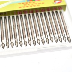 战神鹰 金刚石磨头30支装 尖球头型磨针 水滴形钻石磨棒 合金磨头  30-1