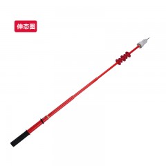 华泰 伸缩棒状防雨声光高压验测电笔35KV报警声光验电器10KV GDY-35