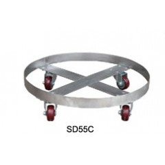 虎力 SD型 简易钢制油桶搬运小车(圆形) 油桶搬运车 圆形搬运车 SD55