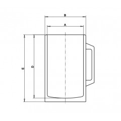 Wiggens 不锈钢杜瓦瓶带手柄 GSS500/GSS1000/GSS1000W/GSS2000