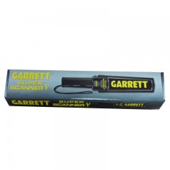 盖瑞特 手持金属探测器GARRETT机场车站工厂安检专用安检仪探测器 Super Scanner.V