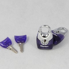 玛斯特 彩色融合箱包钥匙挂锁 2把装 4630MCNTAST