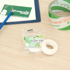 北极熊 DS系列强力小卷芯双面胶带批发固定易撕两面胶24mm*5m