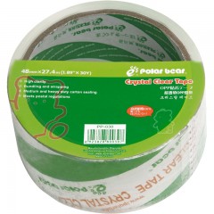 北极熊 PP-030 大卷芯超透明OPP强力打包封箱胶带
