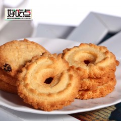 达利园 好吃点甄好曲奇饼干208g下午茶点心休闲零食小吃糕点早餐饼