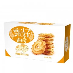 达利园 好吃点甄好曲奇饼干208g下午茶点心休闲零食小吃糕点早餐饼
