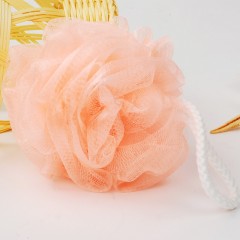 宜洁 加大可爱彩色海绵沐浴球打泡泡大浴花不散浴擦清洁澡巾