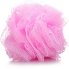 宜洁 加大可爱彩色海绵沐浴球打泡泡大浴花不散浴擦清洁澡巾