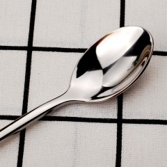 宜洁 长柄搅拌勺子汤匙特长不锈钢西餐具咖啡勺创意冰勺冷饮甜品勺