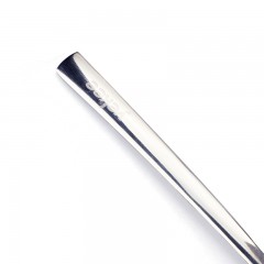 宜洁 不锈钢咖啡勺 创意搅拌勺子冰淇淋勺甜品牛奶勺调羹勺3只勺子