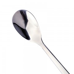 宜洁 不锈钢咖啡勺 创意搅拌勺子冰淇淋勺甜品牛奶勺调羹勺3只勺子