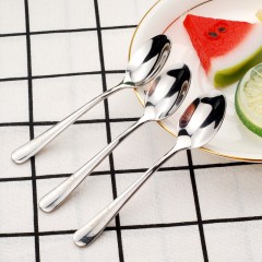 宜洁 不锈钢调味勺小勺盐勺汤勺不锈钢餐具调料勺食盐味精勺 3只装