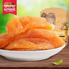 三只松鼠 黄桃干106g新鲜水果蜜饯干果果脯办公室小吃