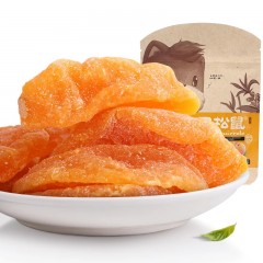 三只松鼠 黄桃干106g新鲜水果蜜饯干果果脯办公室小吃