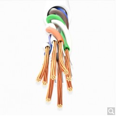 山泽 SZF-8020 SZF-8030 SZF-8050超六类细径高纯无氧铜网络跳线