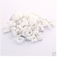 山泽 ZD-26 ZD-31 12mm圆形钢钉线卡线钉子网线钉子网线卡电线钉子