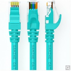 山泽  CAH-6080 WXL-6080 六类CAT6千兆八芯双绞网络跳线