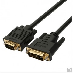 山泽 公转VGA公双向转换连接VGA转DVI DVG-18 DVG-30 DVG-50 DVI24+5