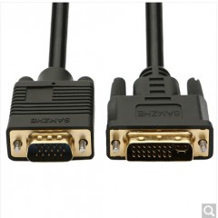 山泽 公转VGA公双向转换连接VGA转DVI DVG-18 DVG-30 DVG-50 DVI24+5